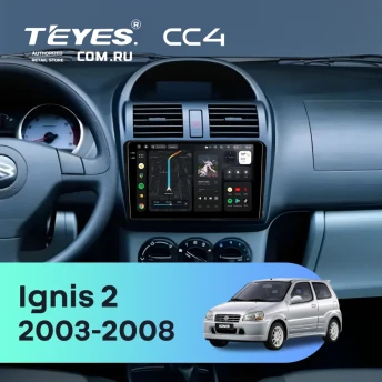 Штатная магнитола Teyes CC4 8/128 Suzuki Ignis 2 (2003-2008)