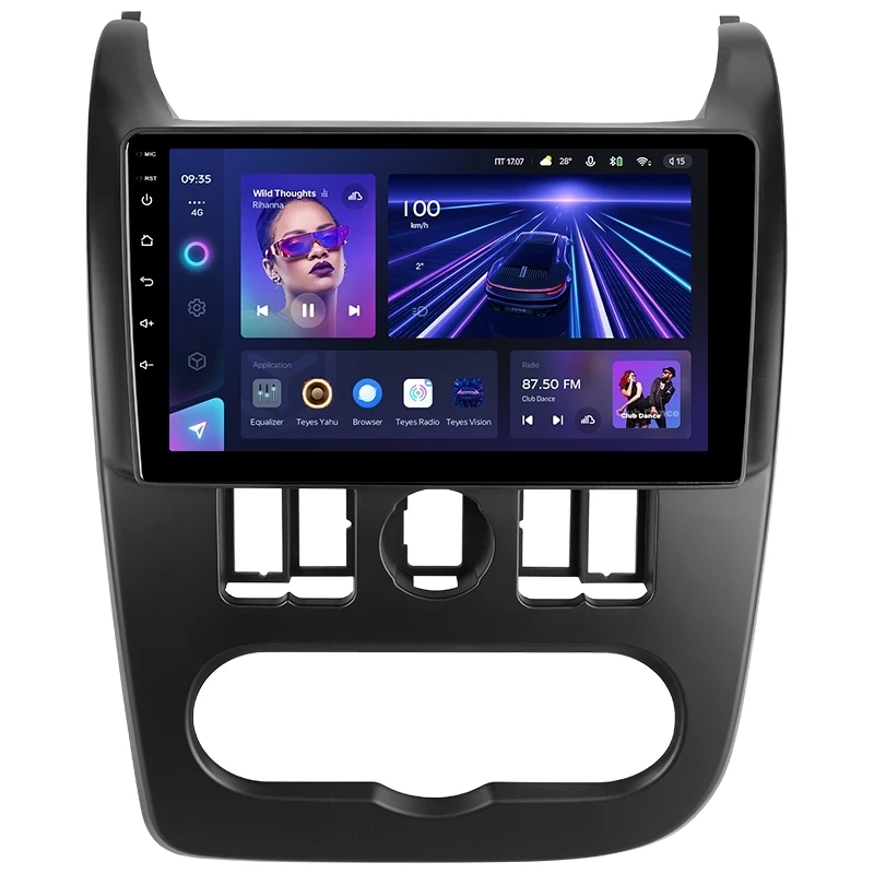 Переходная рамка Lada largus (2012-2021) (9")