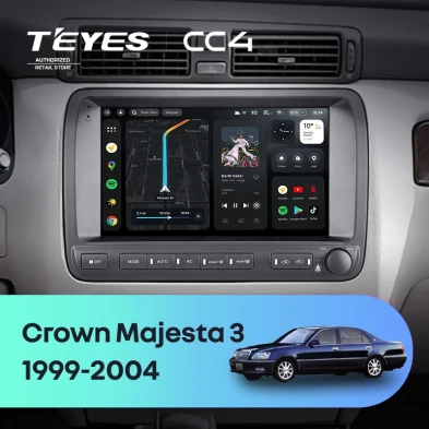 Штатная магнитола Teyes CC4 6/64 Toyota Crown Majesta 3 S170 (1999-2004)