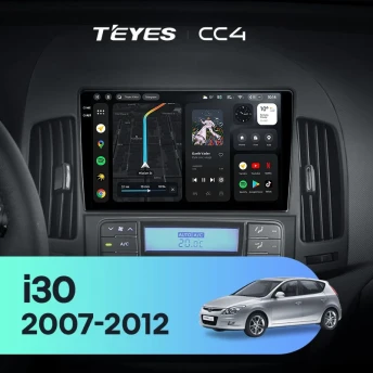 Штатная магнитола Teyes CC4 8/128 Hyundai i30 1 FD (2007-2012) F2