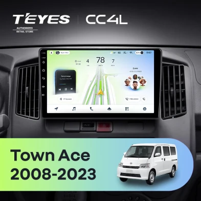 Штатная магнитола Teyes CC4L 6/64 Toyota Town Ace (2008-2023)