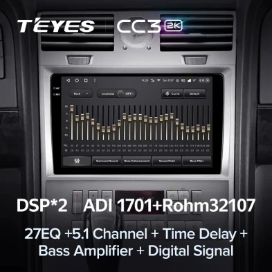 Штатная магнитола Teyes CC3 2K 6/128 Lincoln Navigator (2002-2006)