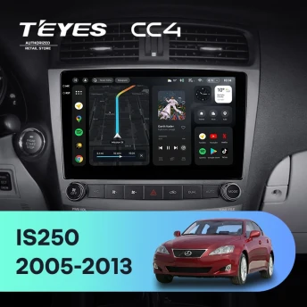 Штатная магнитола Teyes CC4 6/64 Lexus IS250 XE20 (2005-2013) (Lp)