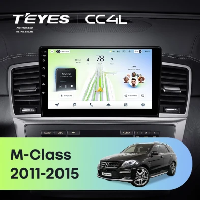 Штатная магнитола Teyes CC4L 6/64 Mercedes-Benz M-Class W166 ML (NTG 4.5) (2011-2015)