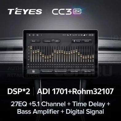 Штатная магнитола Teyes CC3 2K 4/64 Peugeot 4008 (2010-2016) Тип-A (11")