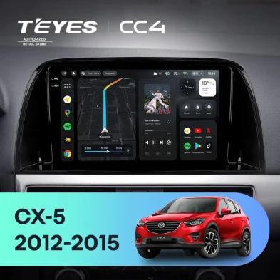 Штатная магнитола Teyes CC4 6/64 Mazda CX-5 (2012-2015) Тип-B