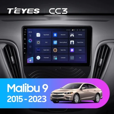 Штатная магнитола Teyes CC3 4/32 Chevrolet Malibu 9 (2015-2023) F1