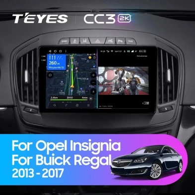 Штатная магнитола Teyes CC3 2K 4/32 Opel Insignia (2013-2017) Тип-B