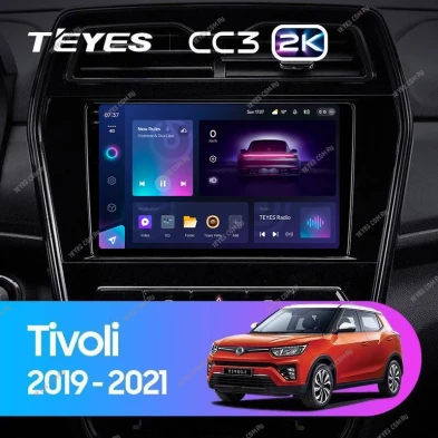 Штатная магнитола Teyes CC3 2K 4/32 SsangYong Tivoli (2019-2023)