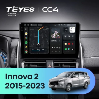 Штатная магнитола Teyes CC4 8/128 Toyota Innova 2 (2015-2023)