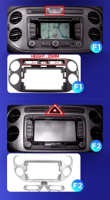 Штатная магнитола Teyes CC3 2K 6/128 Volkswagen Tiguan 1 NF (2006-2016) F2 (11")