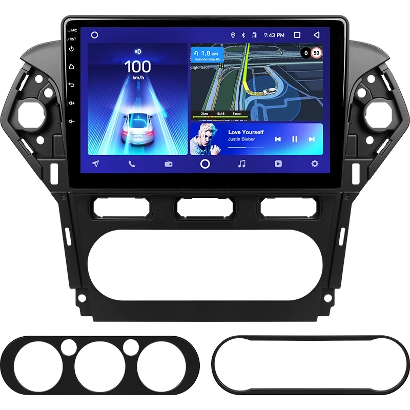 Переходная рамка Ford Mondeo 4 (2011-2014) (10")