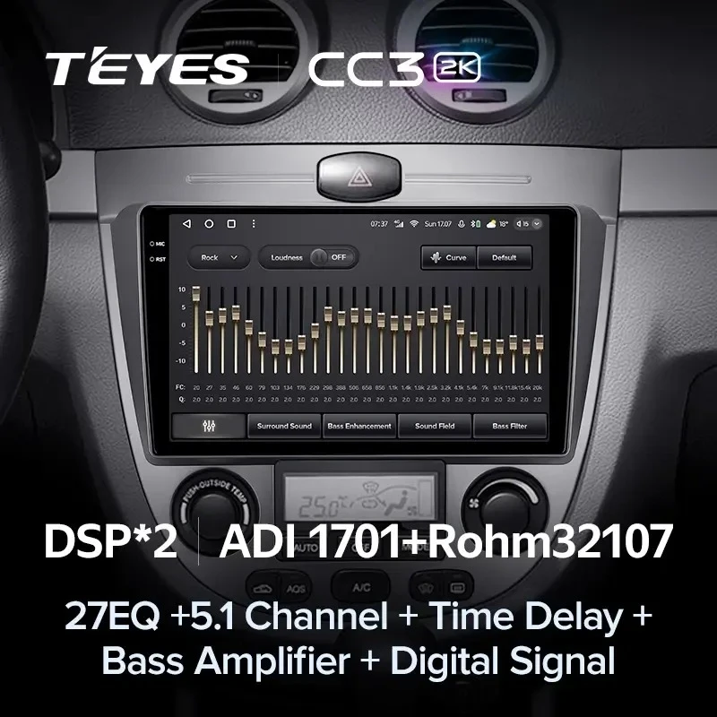 Штатная магнитола Teyes CC3 2K 4/32 Chevrolet Orlando (2010-2018)