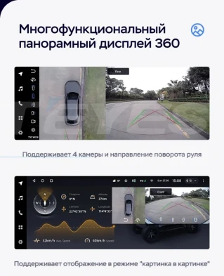 Штатная магнитола Teyes LUX ONE 360 6/128 Ford Kuga 2 (2012-2019)