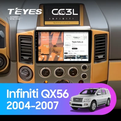 Штатная магнитола Teyes CC3L 4/32 Infiniti QX56 (2004-2007)