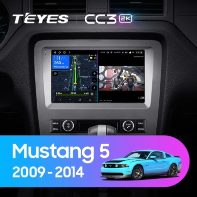 Штатная магнитола Teyes CC3 2K 4/64 Ford Mustang 5 S-197 (2009-2014) F2