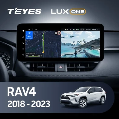 Штатная магнитола Teyes LUX ONE 6/128 Toyota RAV4 5 XA50 (2018-2026)