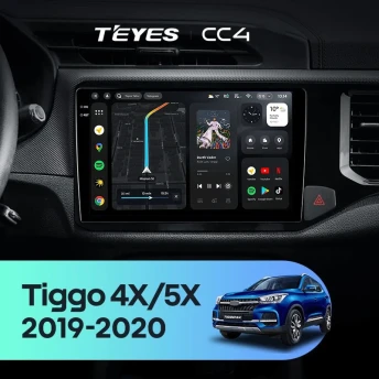 Штатная магнитола Teyes CC4 6/64 Chery Tiggo 4X 5X (2019-2020)