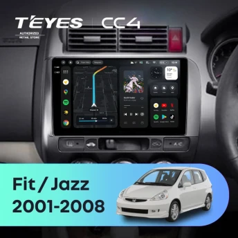 Штатная магнитола Teyes CC4 6/64 Honda Jazz GD (2001-2008) Правый руль