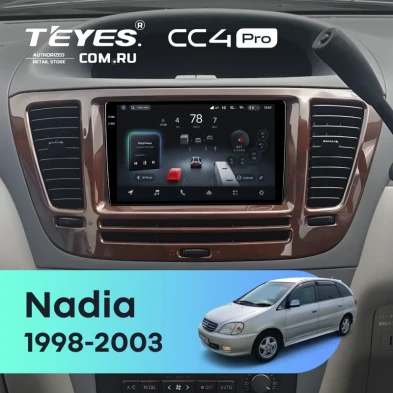 Штатная магнитола Teyes CC4 Pro 8/128 Toyota Nadia (1998-2003)