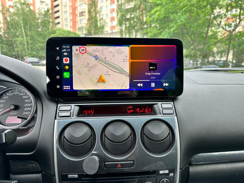 Штатная магнитола Teyes LUX ONE 4/64 Mazda 6 (2002-2008)