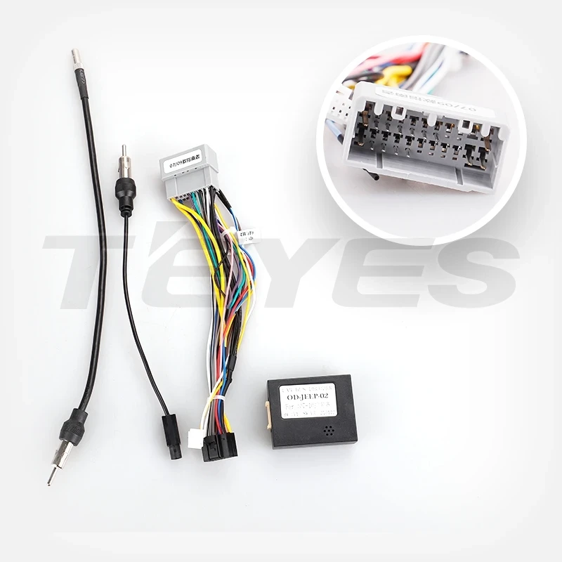 Переходная рамка Jeep Compass 1 MK (2006-2010) (10")