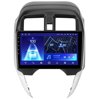 Переходная рамка Nissan Sunny (2014-2019) F2 Правый руль (10")