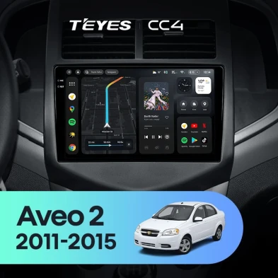 Штатная магнитола Teyes CC4 6/64 Chevrolet Aveo 2 (2011-2015)