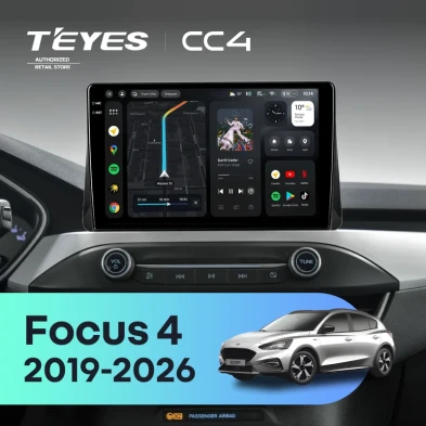 Штатная магнитола Teyes CC4 8/128 Ford Focus 4 (2019-2026)