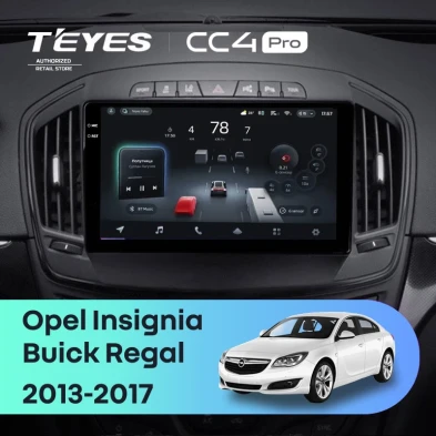 Штатная магнитола Teyes CC4 Pro 8/128 Buick Regal (2013-2017) Тип-A
