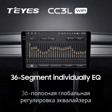 Штатная магнитола Teyes CC3L WiFi 2/32 Toyota Camry 7 XV 50 55 (2011-2014) (черно-серая) F1