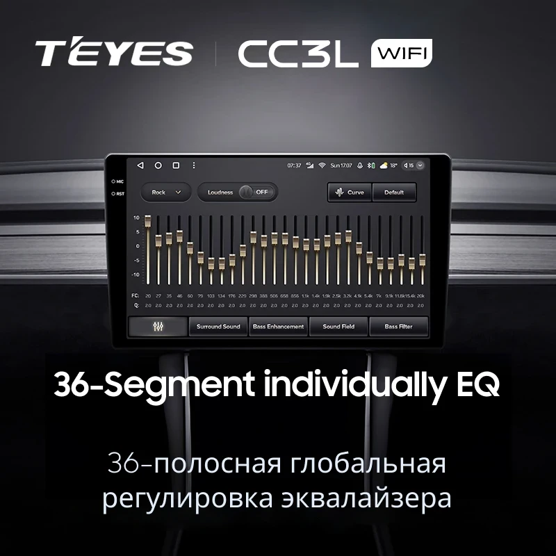 Штатная магнитола Teyes CC3L WiFi 2/32 Seat Toledo 3 (2004-2009)