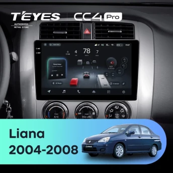 Штатная магнитола Teyes CC4 Pro 8/128 Suzuki Liana 1 (2004-2008)