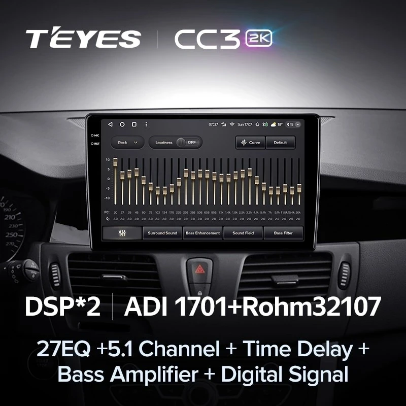 Штатная магнитола Teyes CC3 2K 6/128 Renault Latitude 1 (2010-2015)
