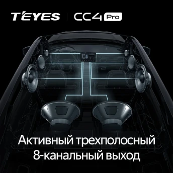 Штатная магнитола Teyes CC4 Pro 12/256 Brilliance M2 (BS4) (2006-2010)