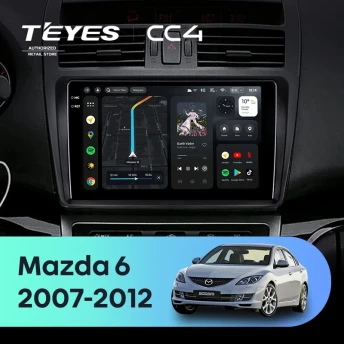 Штатная магнитола Teyes CC4 6/64 Mazda 6 2 GH (2007-2012)