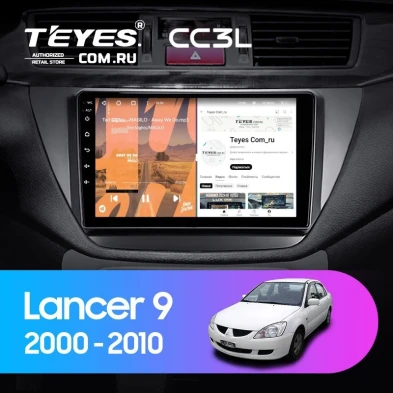 Штатная магнитола Teyes CC3L 4/64 Mitsubishi Lancer 9 CS (2000-2010)