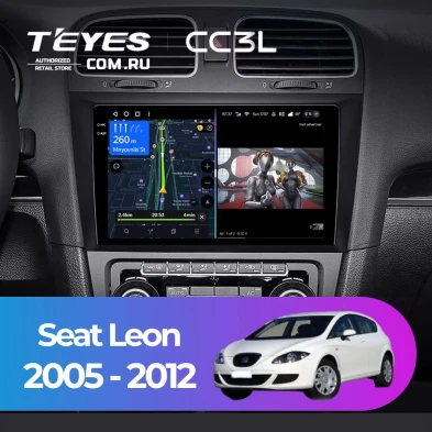 Штатная магнитола Teyes CC3L 4/64 Seat Leon (2005-2012)
