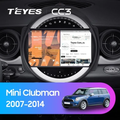 Штатная магнитола Teyes CC3 4/32 Mini Clubman 1 R55 (2007-2014) F1