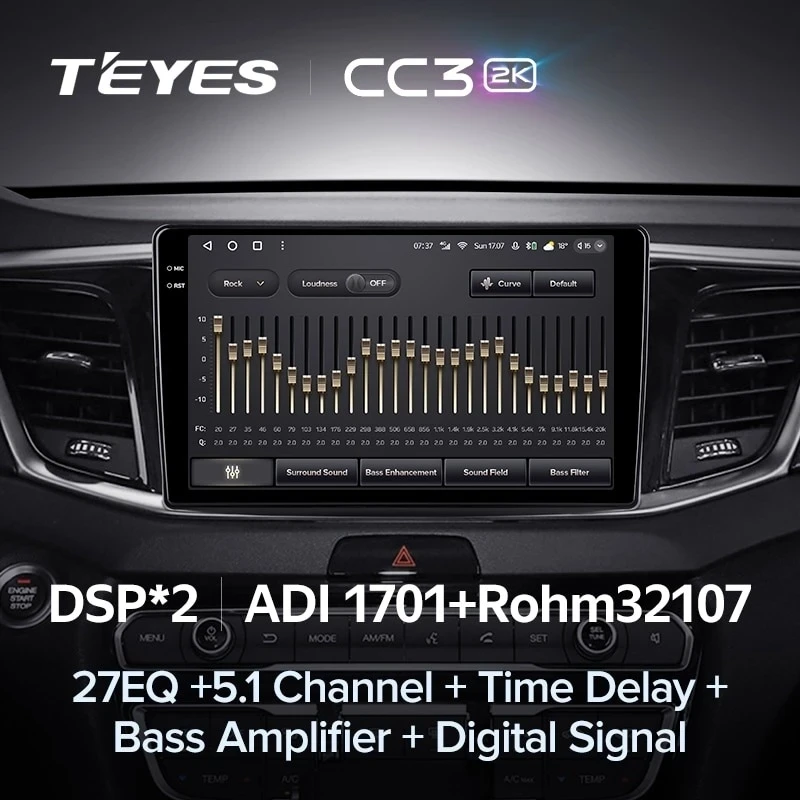 Штатная магнитола Teyes CC3 2K 6/128 GAC GS7 GS8 (2017-2019)